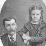 Henry Morrison McMillan and his daughter, Hazel Fay McMillan