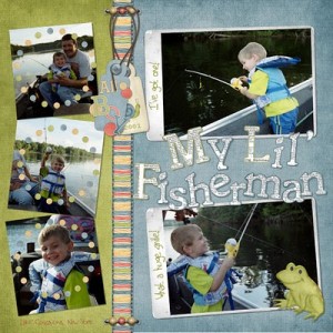 My Lil Fisherman - September 2001