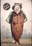 Beet Man - Rice Seeds Advertising Card