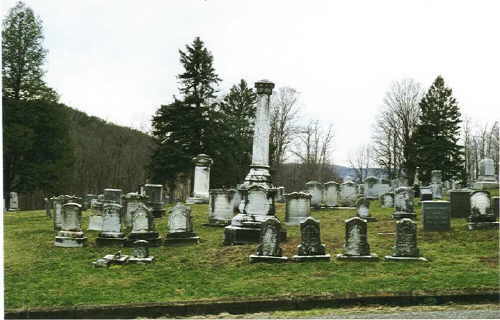 Oviatt Family Plot in Woodlands Cemetery, Cambridge, NY